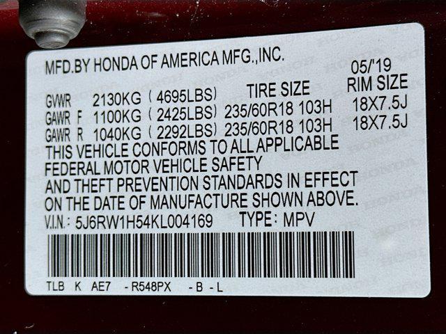 used 2019 Honda CR-V car, priced at $18,487