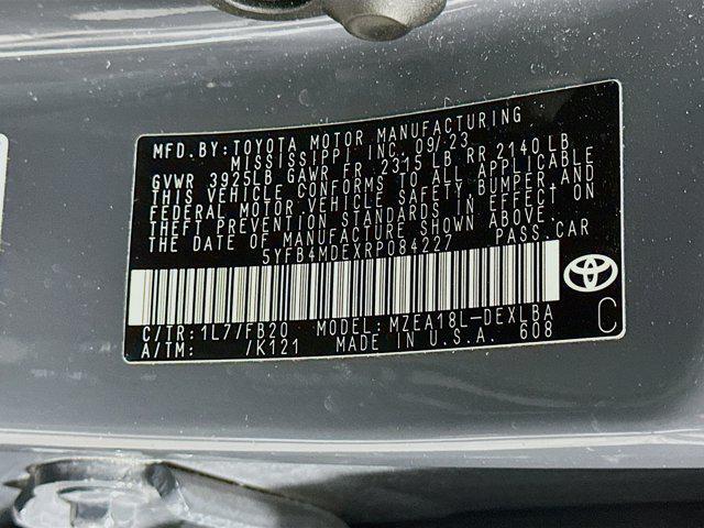 used 2024 Toyota Corolla car, priced at $18,987