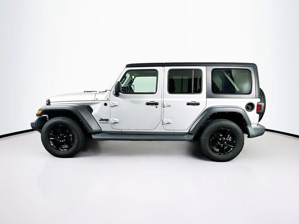 used 2022 Jeep Wrangler Unlimited car, priced at $31,396