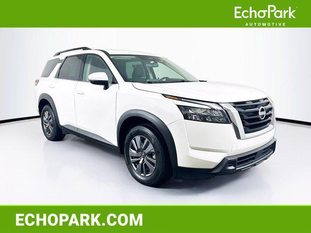 used 2025 Nissan Pathfinder car, priced at $28,497