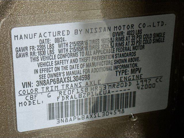 used 2025 Nissan Kicks car, priced at $17,987