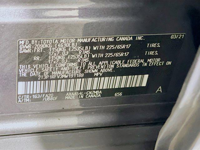 used 2021 Toyota RAV4 car, priced at $24,496