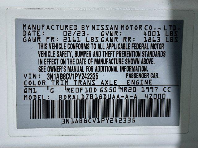 used 2023 Nissan Sentra car, priced at $16,737