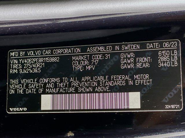 2024 Onyx Black Metallic Volvo XC90