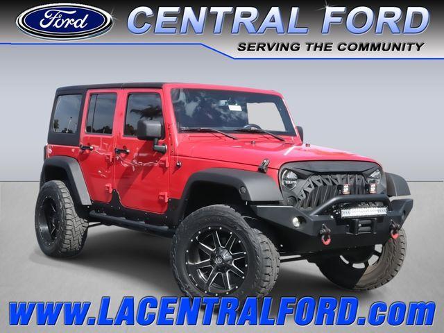 used 2015 Jeep Wrangler Unlimited car, priced at $21,500
