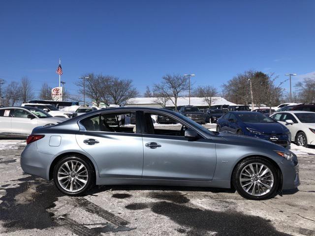 used 2018 INFINITI Q50 car, priced at $13,967