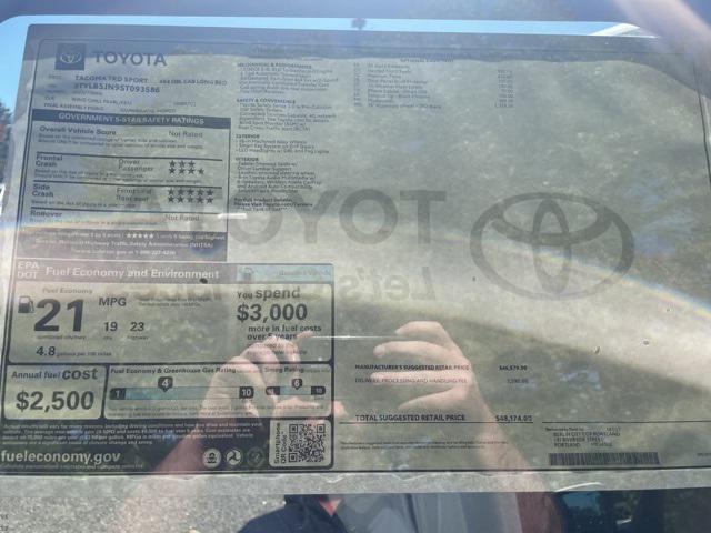 new 2025 Toyota Tacoma car, priced at $45,152