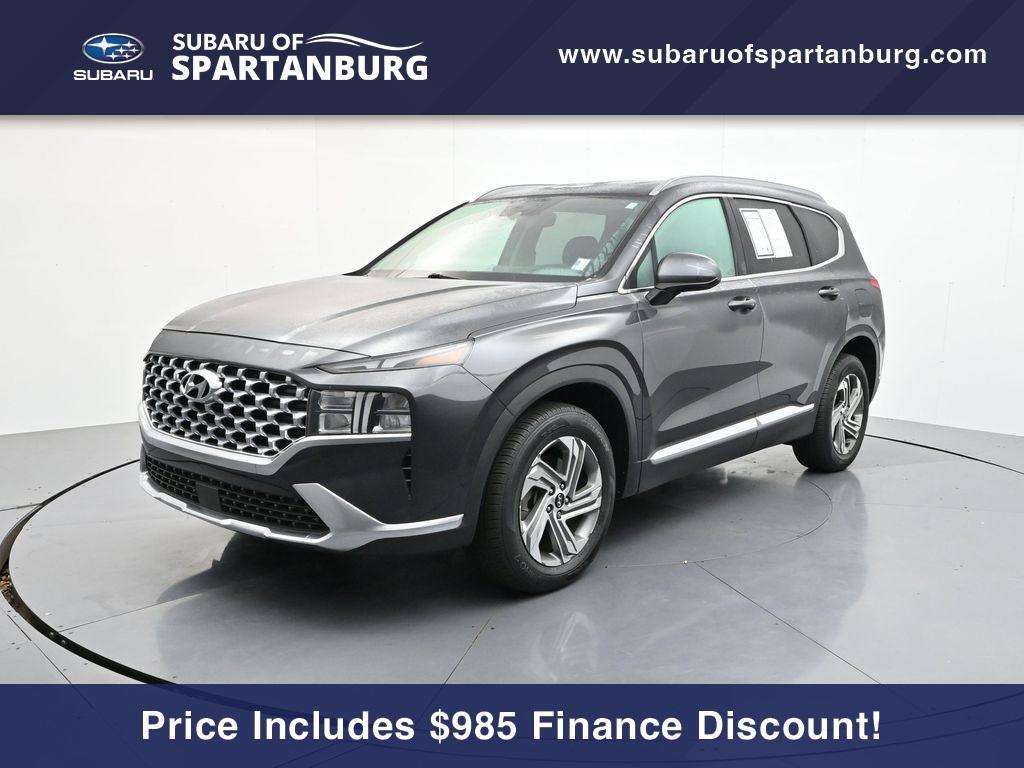 used 2022 Hyundai Santa Fe car, priced at $16,998