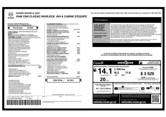 used 2021 Ram 1500 Classic car, priced at $24,297