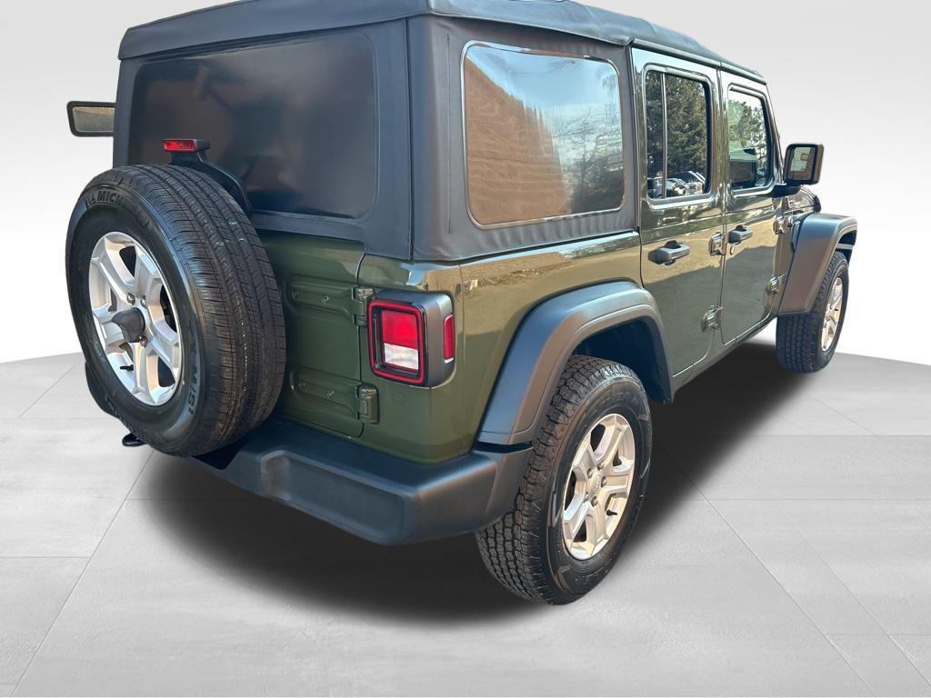 used 2021 Jeep Wrangler Unlimited car, priced at $22,816