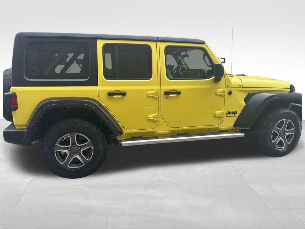 used 2022 Jeep Wrangler Unlimited car, priced at $25,883