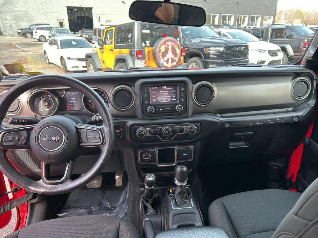 used 2018 Jeep Wrangler Unlimited car, priced at $19,863
