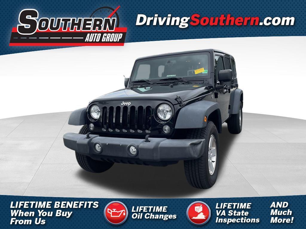 used 2018 Jeep Wrangler JK Unlimited car, priced at $15,989