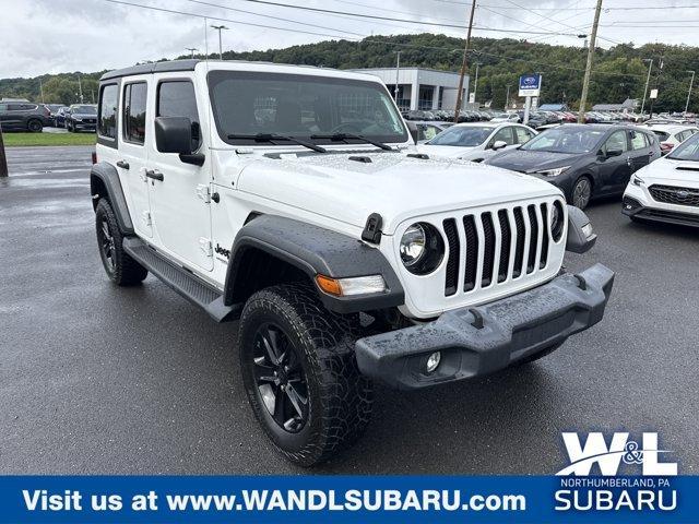 used 2020 Jeep Wrangler Unlimited car, priced at $27,472