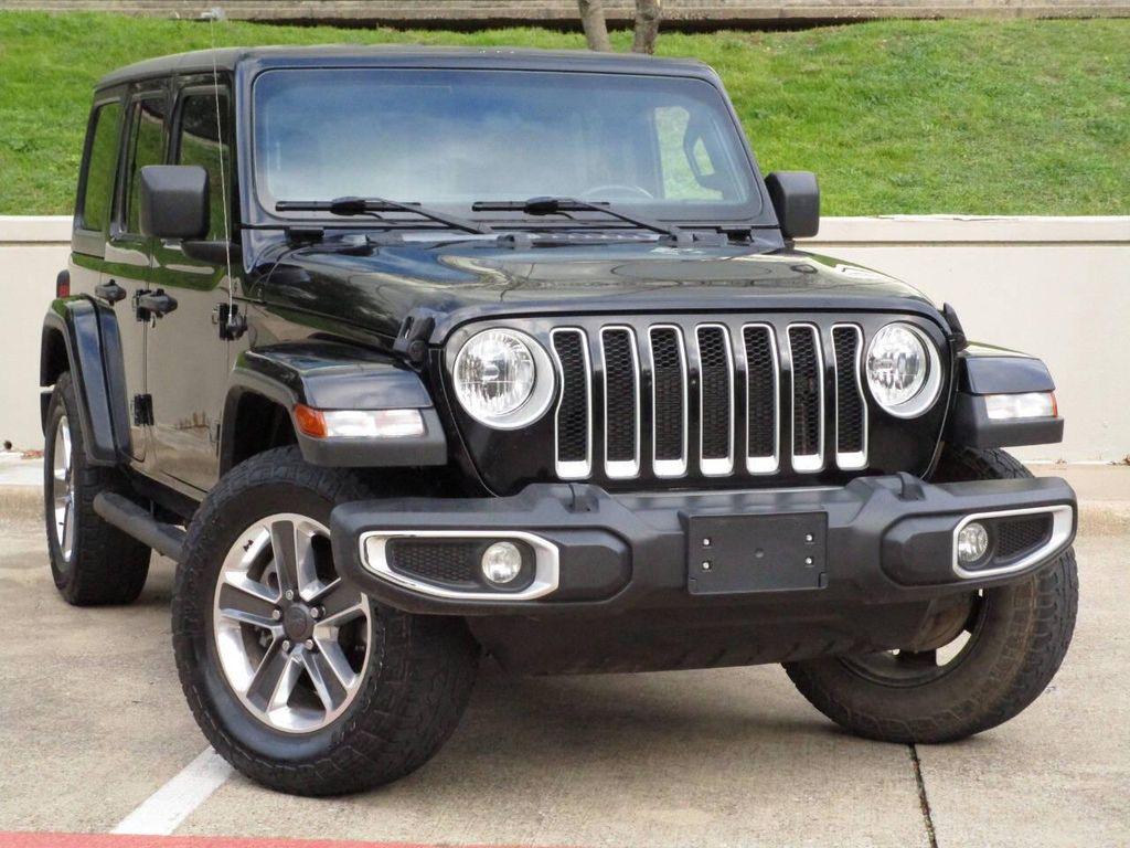 used 2021 Jeep Wrangler Unlimited car, priced at $21,995