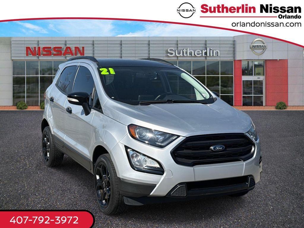 used 2021 Ford EcoSport car, priced at $13,898