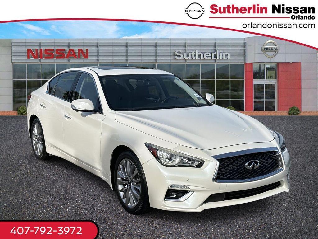used 2022 INFINITI Q50 car, priced at $27,661