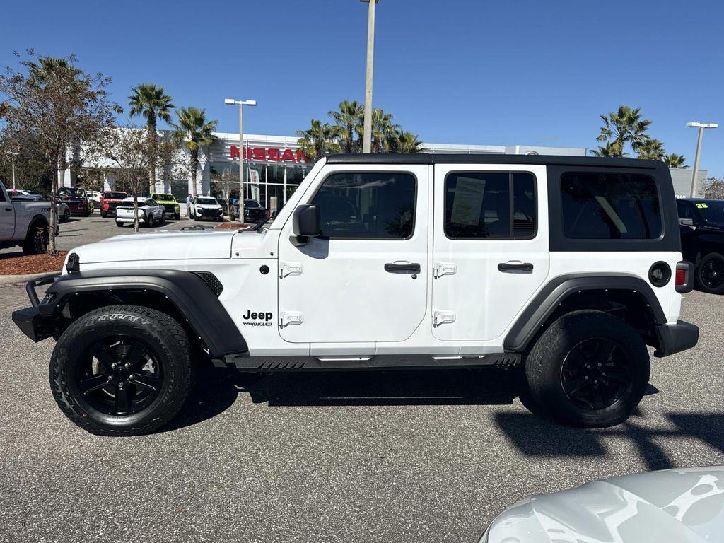 used 2021 Jeep Wrangler Unlimited car, priced at $24,898