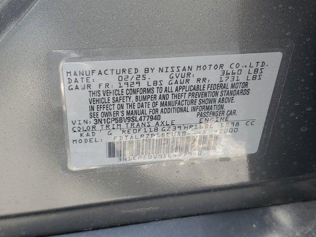 new 2025 Nissan Kicks Play car, priced at $21,857