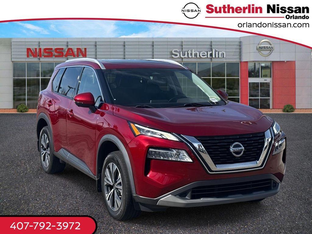 used 2021 Nissan Rogue car, priced at $16,898