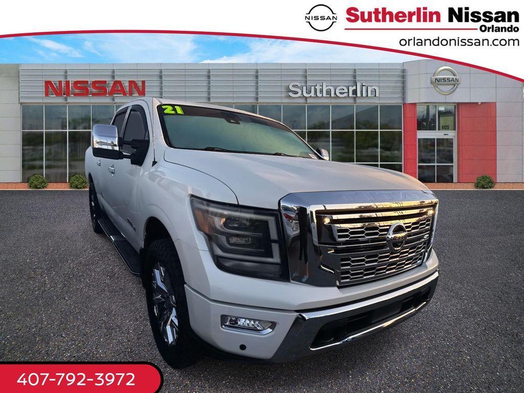 used 2021 Nissan Titan car, priced at $30,988