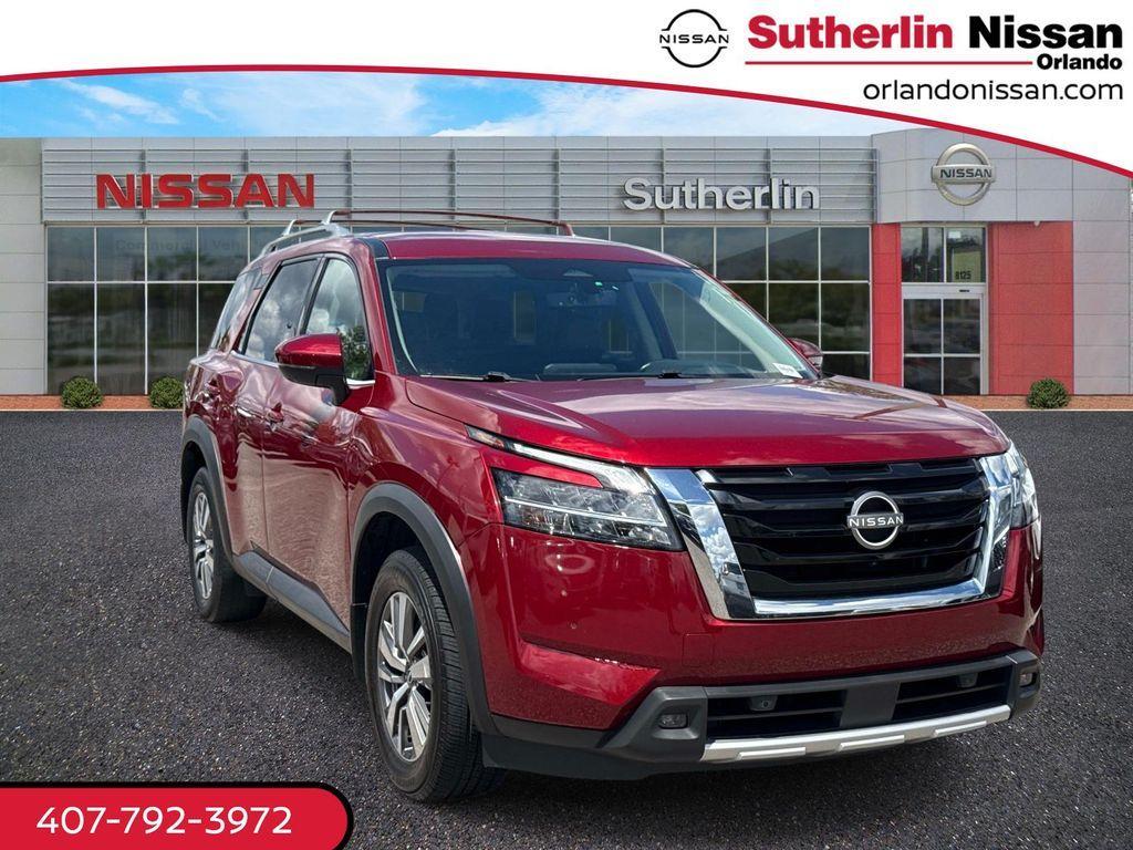 used 2023 Nissan Pathfinder car, priced at $32,498
