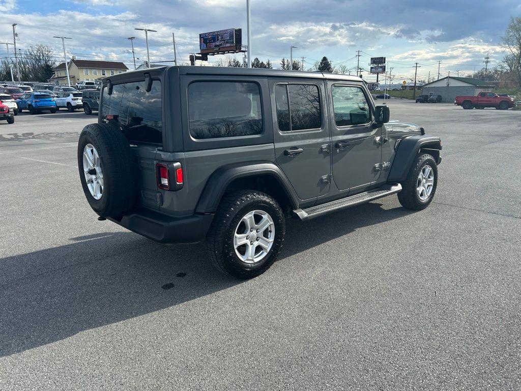 used 2021 Jeep Wrangler Unlimited car, priced at $26,500