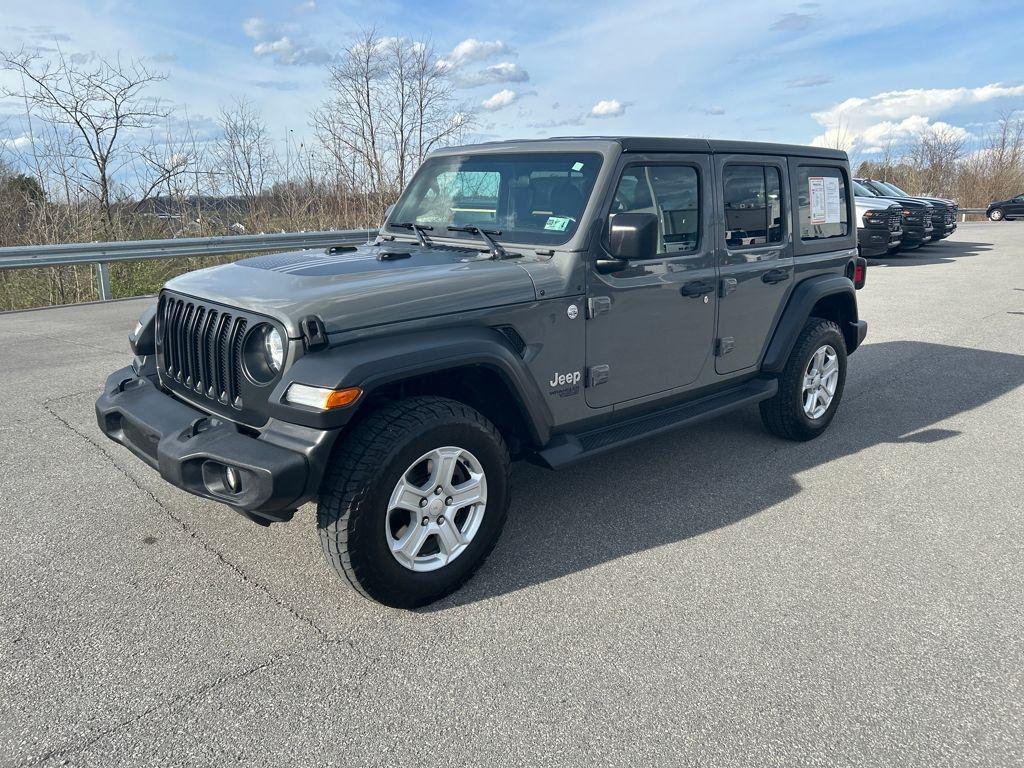 used 2021 Jeep Wrangler Unlimited car, priced at $26,500