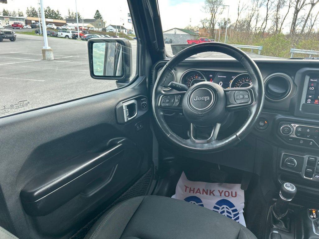 used 2021 Jeep Wrangler Unlimited car, priced at $26,500