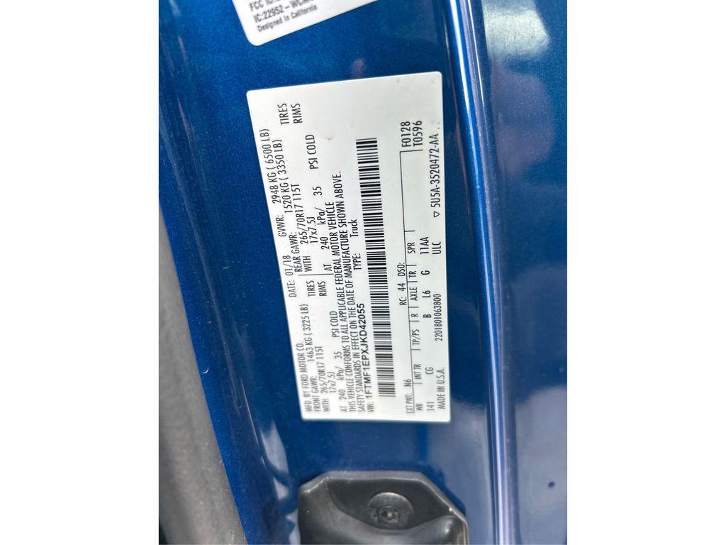 used 2018 Ford F-150 car, priced at $18,000