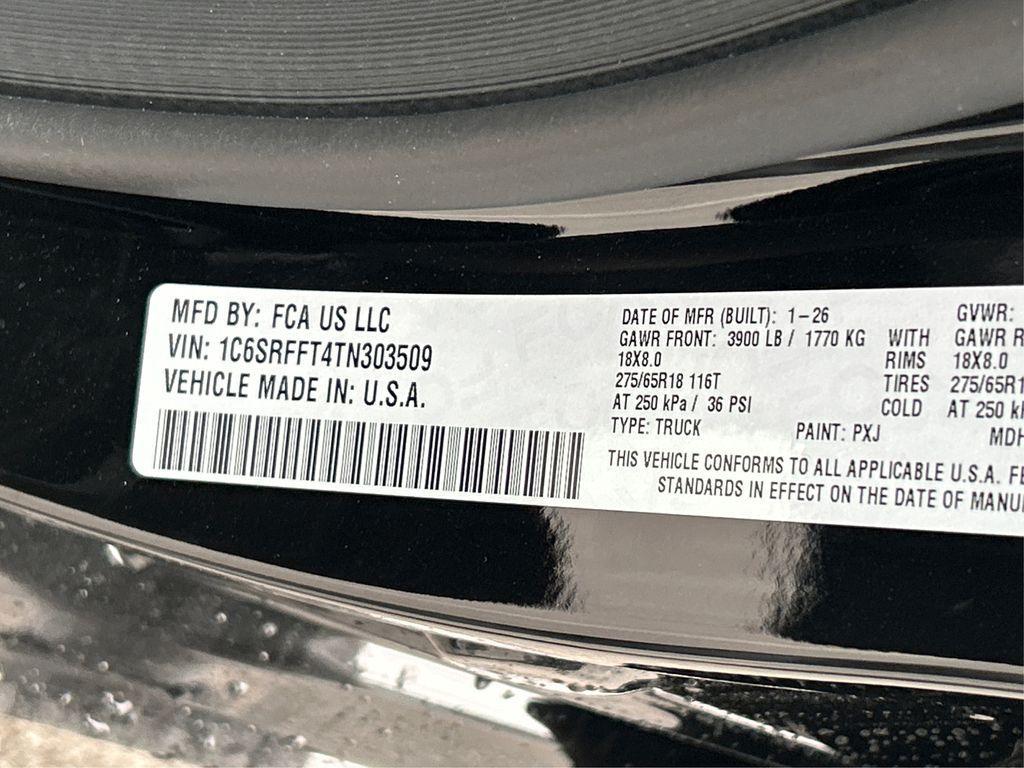 new 2026 Ram 1500 car, priced at $58,605