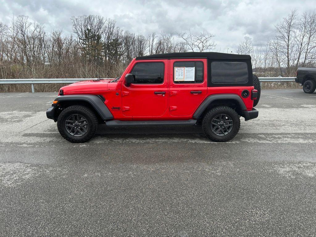 used 2024 Jeep Wrangler car, priced at $32,989