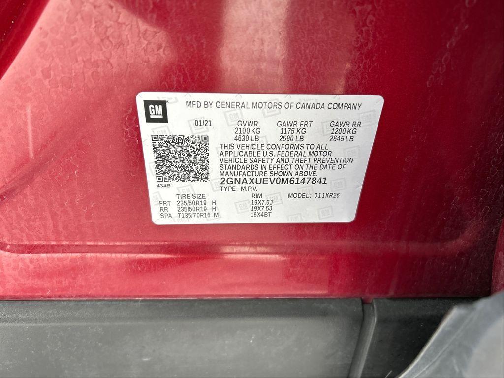 used 2021 Chevrolet Equinox car, priced at $17,000