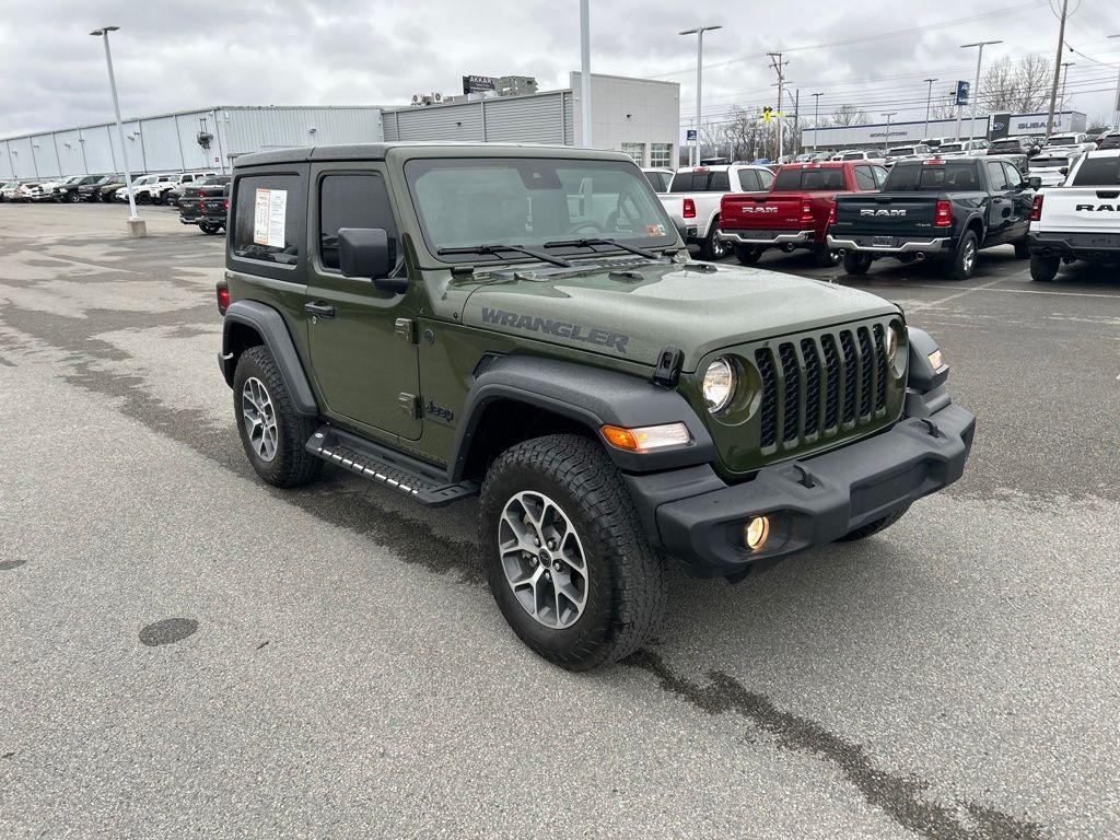 used 2024 Jeep Wrangler car, priced at $30,510
