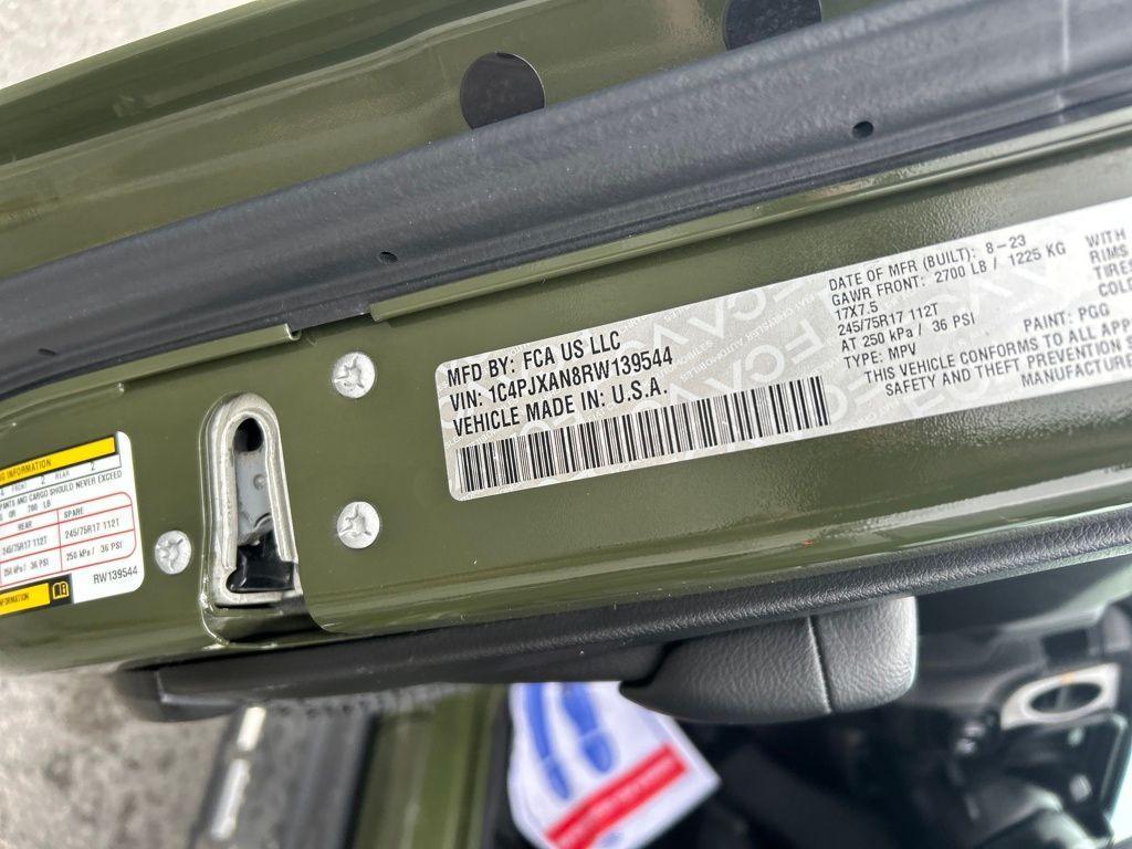 used 2024 Jeep Wrangler car, priced at $30,510