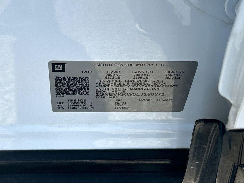 used 2020 Chevrolet Traverse car, priced at $18,713