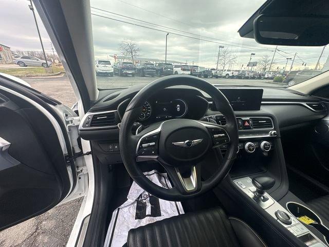 used 2022 Genesis G70 car, priced at $25,689