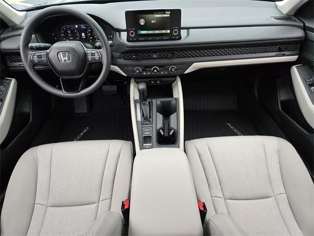new 2025 Honda Accord car, priced at $29,490