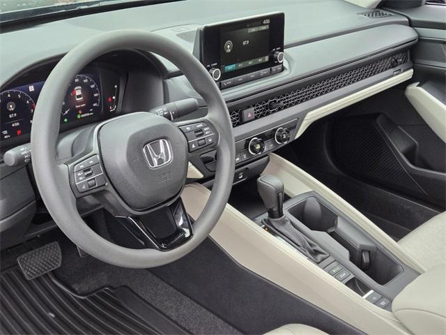 new 2025 Honda Accord car, priced at $29,490