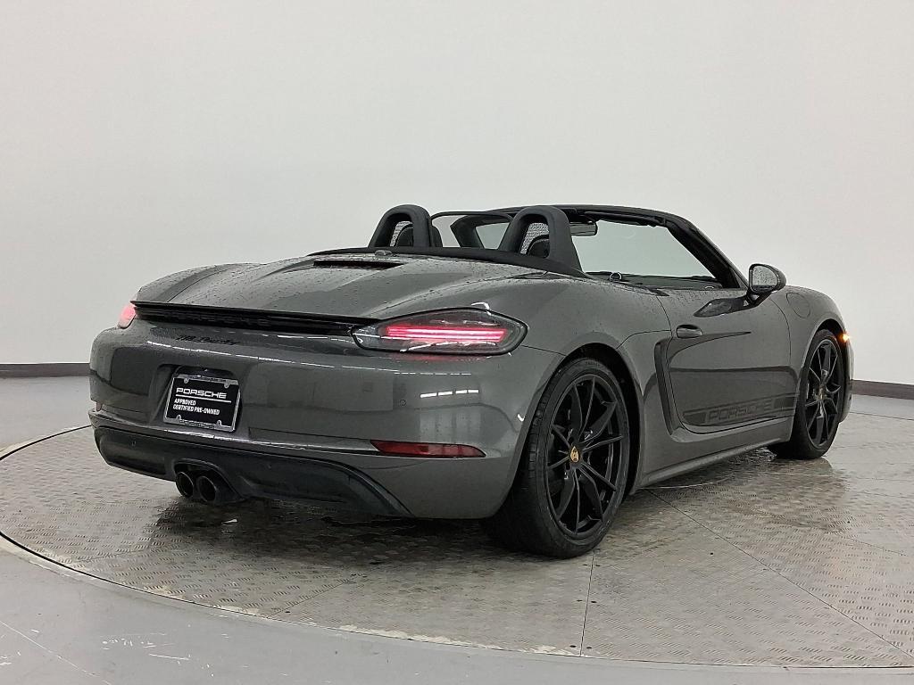 used 2024 Porsche 718 Boxster car, priced at $74,297