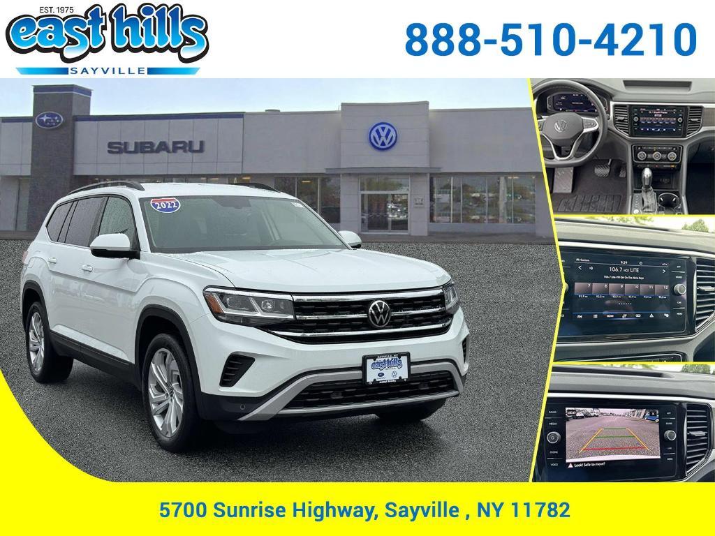 used 2022 Volkswagen Atlas car, priced at $31,454
