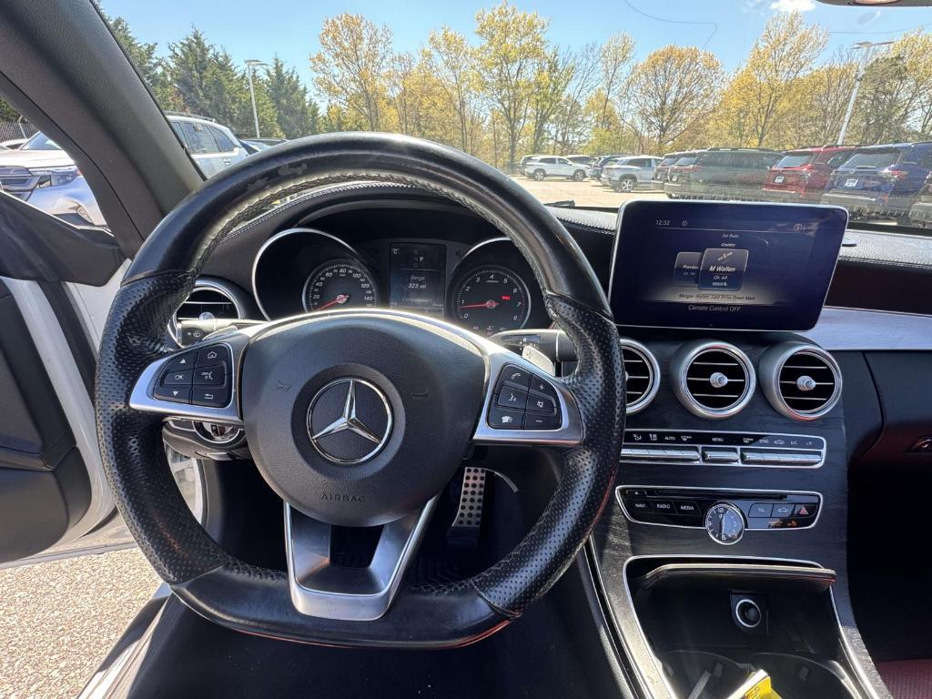 used 2017 Mercedes-Benz C-Class car, priced at $25,739