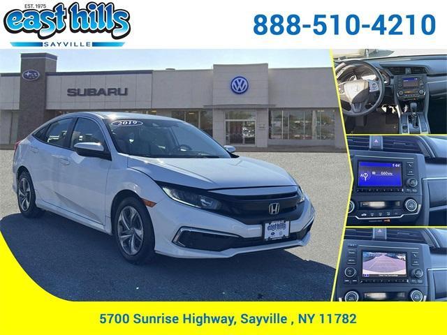 used 2019 Honda Civic car, priced at $17,301