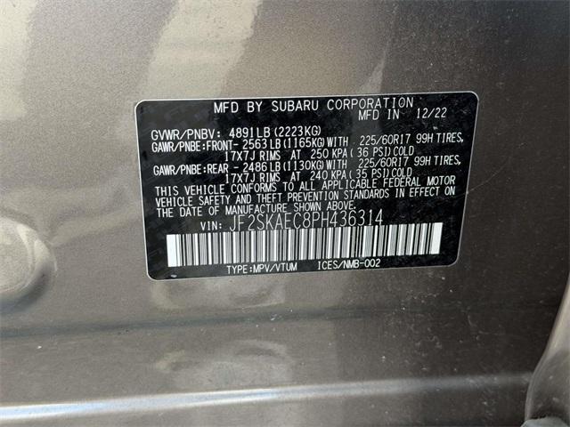 used 2023 Subaru Forester car, priced at $25,262