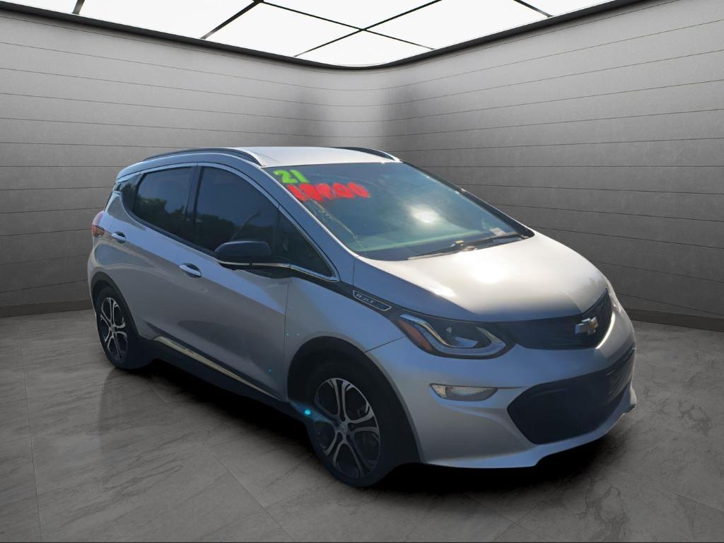 used 2021 Chevrolet Bolt EV car, priced at $13,940