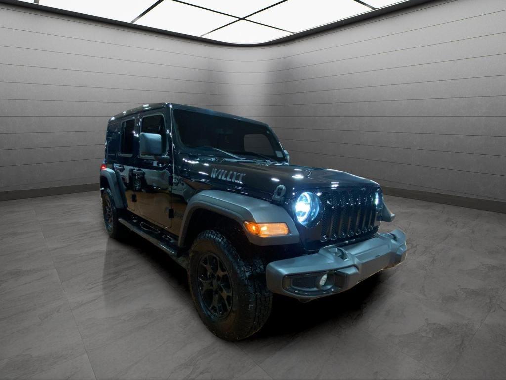 used 2022 Jeep Wrangler Unlimited car, priced at $28,000