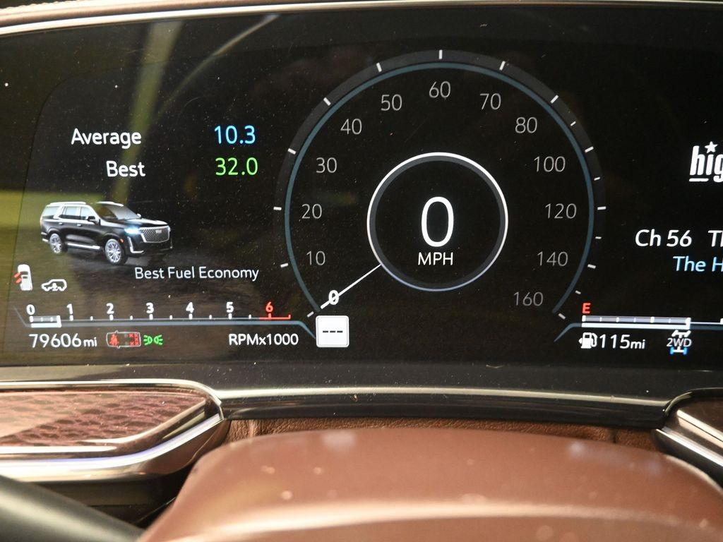 used 2021 Cadillac Escalade car, priced at $58,880