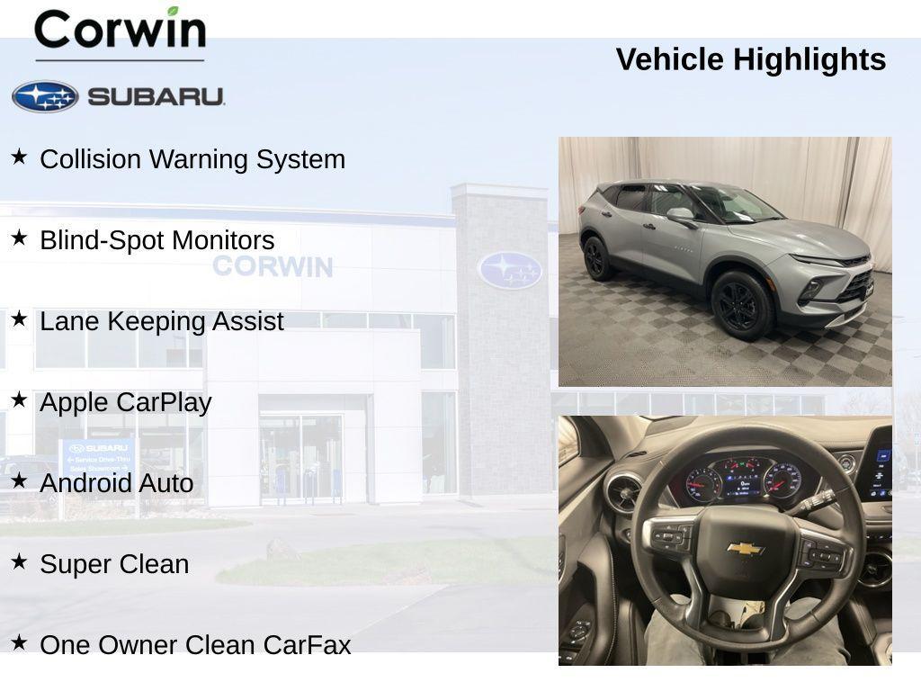 used 2025 Chevrolet Blazer car, priced at $25,997