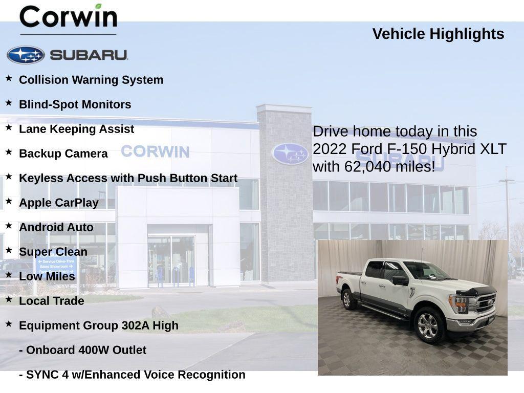 used 2022 Ford F-150 car, priced at $33,498