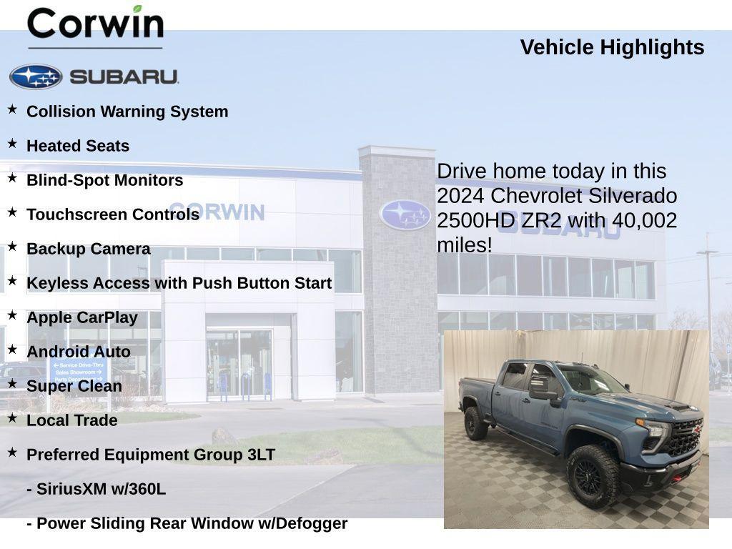 used 2024 Chevrolet Silverado 2500 car, priced at $63,804